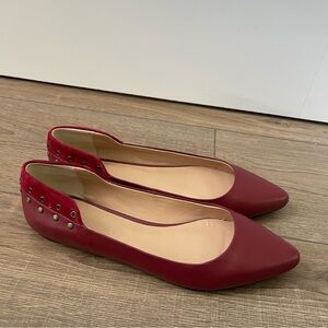 Joe’s jeans Elegant Burgundy Flats new size 7.5